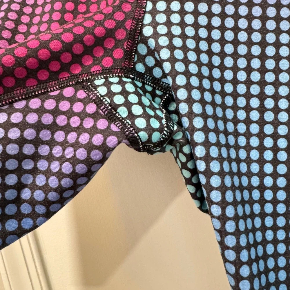 Lululemon Wunder Under Pant III Full-On Luon Cosmic Polka Dot Size‎ 6